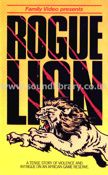 Rogue Lion VHS PAL Video Front Inlay Image