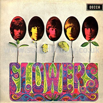 The Rolling Stones Flowers Germany Issue Stereo LP Decca (Royalsound) SLK 16 487-P Front Sleeve Image