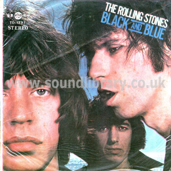 The Rolling Stones Black And Blue Taiwan Issue Stereo LP Union TD-1797 Front Sleeve Image