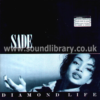 Sade Diamond Life UK Issue G/F Sleeve LP Epic EPC 26044 Front Sleeve Image