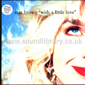 Sam Brown With A Little Love UK Issue Limited Edition 12" A&M AMP 539 Front Sleeve Image