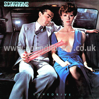 Scorpions Lovedrive UK Issue Stereo LP Harvest SHSP 4097 Front Sleeve Image