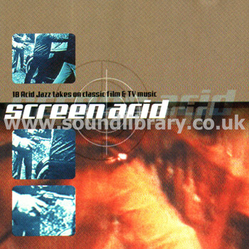 Screen Acid EU Issue 18 Track CD Acid Jazz MUSCD 044 Front Inlay Image