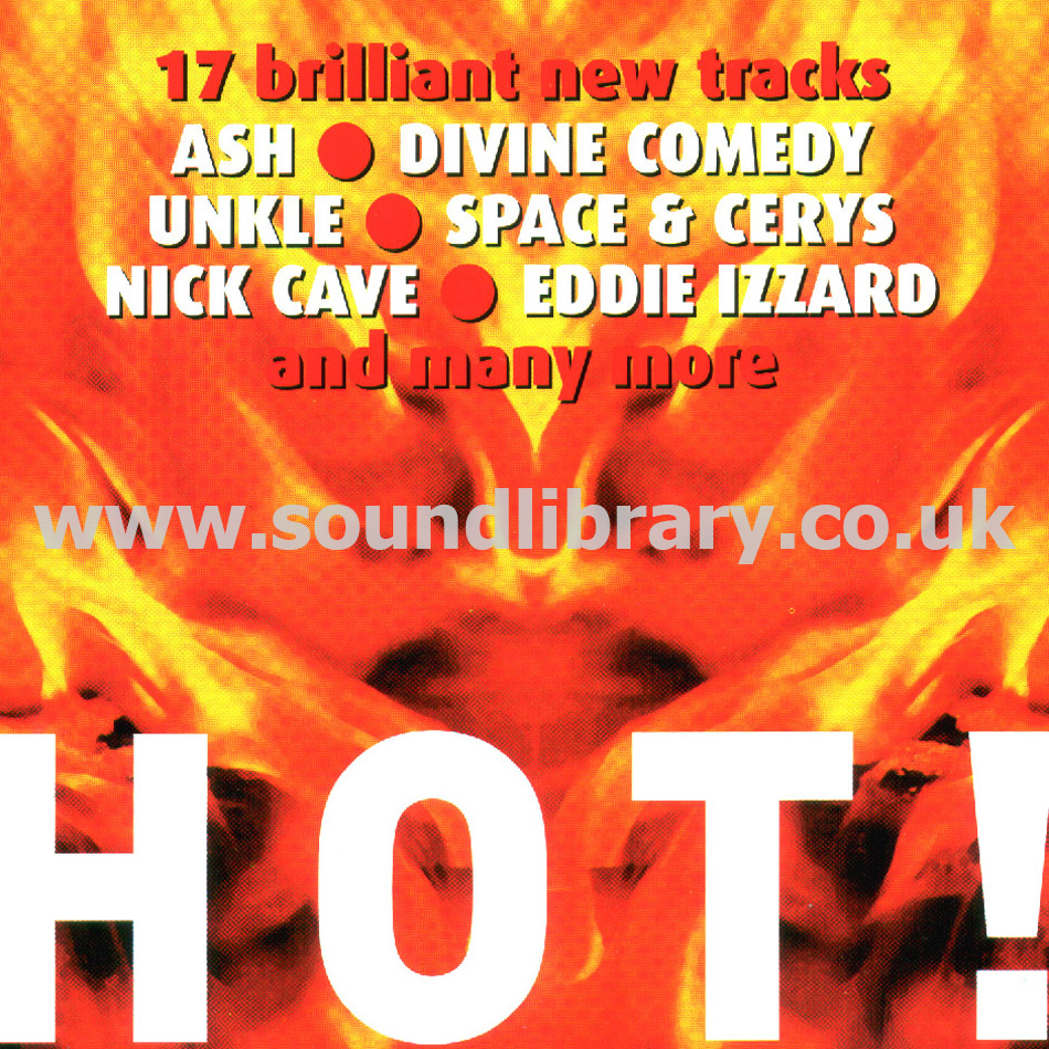 Hot! UK Issue CD Select Magazine Cover Disc December 1998 Front Inlay Image