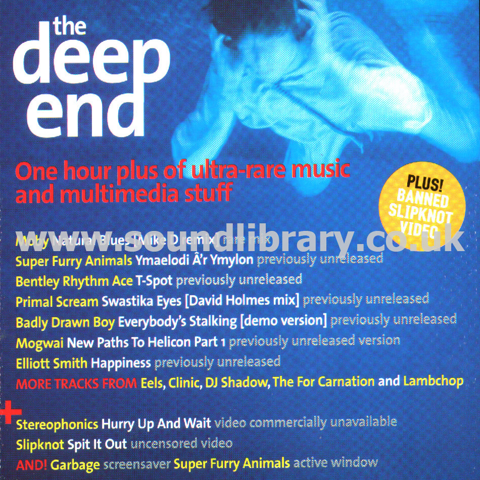 The Deep End UK Issue CD Select Magazine SELECT 5/00 Front Inlay Image