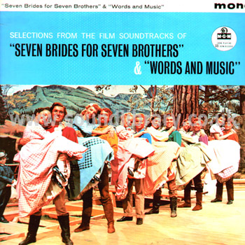 Selections From Seven Brides For Seven Brothers & Words & Music UK LP MGM MGM C 853 Front Sleeve Image