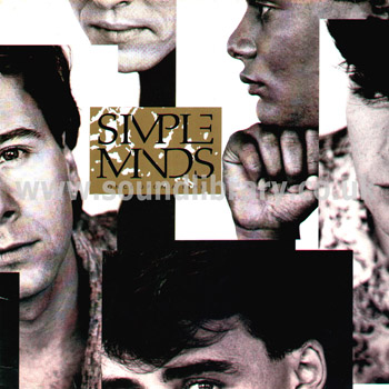 Simple Minds Once Upon A Time UK Issue Stereo LP Virgin 207 350 Front Sleeve Image
