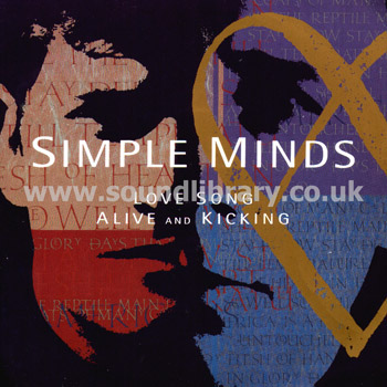 Simple Minds Love Song UK Issue Stereo 7" Virgin VS 1440 Front Sleeve Image