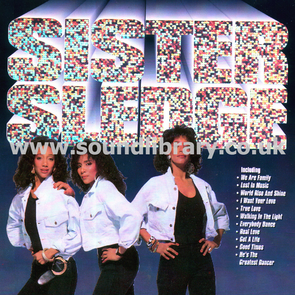 Sister Sledge Sister Sledge UK Issue CD Stardust STACD 083 Front Inlay Image