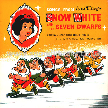 Snow White And The Seven Dwarfs Iris Villiers UK Issue 7" EP Oriole EP 7044 Front Sleeve Image