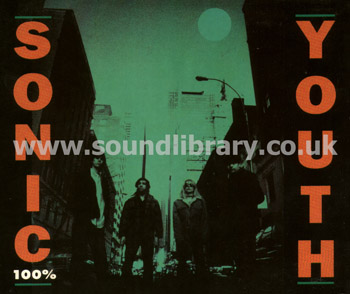 Sonic Youth 100% UK Issue Digipak CDS Front Digipak Image