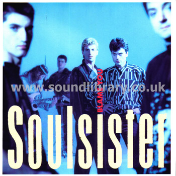Soulsister Blame You UK Issue 7" EMI EM 133 Front Sleeve Image