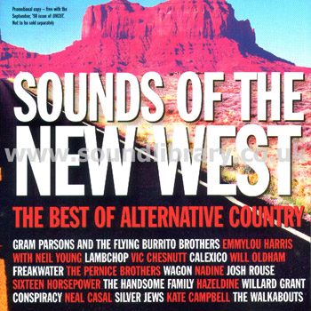 Sounds Of The New West The Best Of Alternative Country UK 20 Track CD UNCUT NW 5 Front Inlay Image