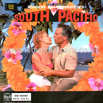 South Pacific John Kerr UK Issue G/F Sleeve LP RCA RedSeal RB-16065 Front Sleeve Image