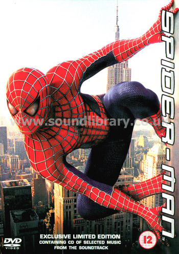Spiderman Limted Edition 2DVD + CD Columbia Tristar Home Entertainment CDR 32161H Front Slip Case Image