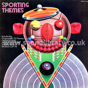 Sporting Themes BBC UK Issue 20 Track Mono / Stereo LP BBC REH 348 Front Sleeve Image