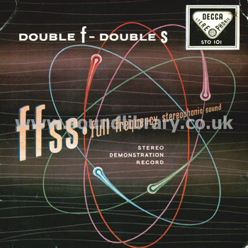 Double F - Double S Stereo Demonstration Record UK Issue 7" EP Decca STO 101 Front Sleeve Image