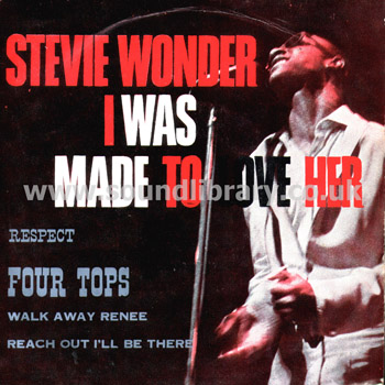 Stevie Wonder Respect, I Was Made To Love Her Thailand Issue 7" EP Front Sleeve Image