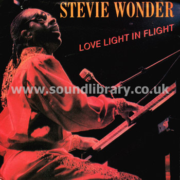 Stevie Wonder Love Light In Flight UK Issue 7" Motown TMG 1364 Front Sleeve Image