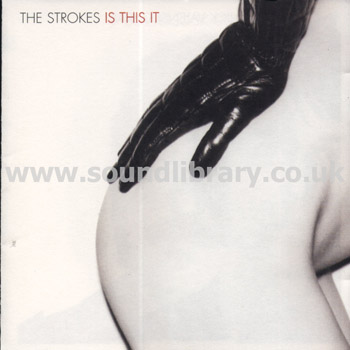 The Strokes Is This It UK Issue CD Rough Trade RTRADECD030 Front Inlay Image