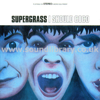 Supergrass I Should Coco UK Issue CD Parlophone 7243 8 33350 2 2 Front Inlay Image