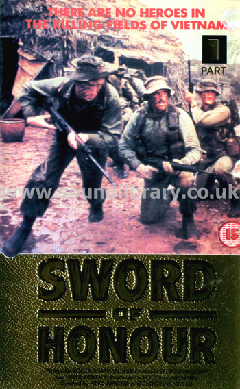 Sword Of Honour Part 1 Andrew Clarke VHS PAL Video Castle Home Video CAV 3001 Front Inlay Sleeve