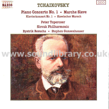 Peter Toperczer Japan Issue CD Naxos 8550031 Front Inlay Image