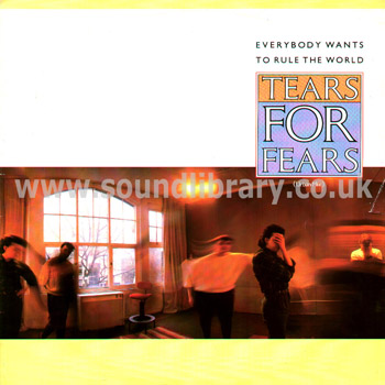 Tears For Fears Everybody Wants To Rule The World {Urban Mix} UK 12" Mercury IDER 912 Front Sleeve Image