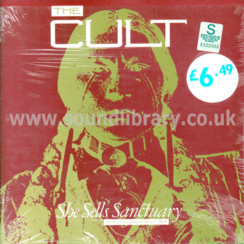 The Cult She Sells Sanctuary USA Issue 12" Sire 0-20407 Front Sleeve Image