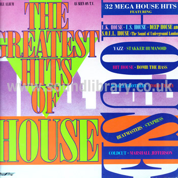 The Greatest Hits Of House UK Issue 2LP Stylus SMR 867 Front Sleeve Image