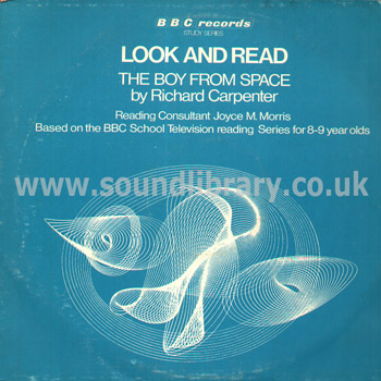 The Boy From Space Look And Read UK Issue Mono LP BBC Records RESR 30M Front Sleeve Image