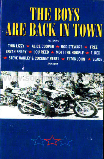 The Boys Are Back In Town UK Issue 18 Track MC Columbia MOODC23 Front Inlay Card