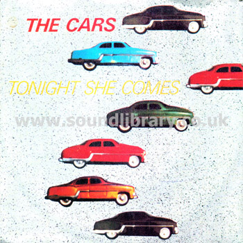 The Cars Tonight She Comes Portugal Issue Estereo 7" Elektra 1590067 Front Sleeve Image