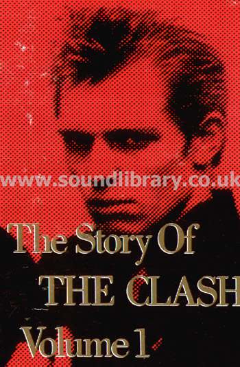 The Clash The Story Of The Clash Volume 1 UK Issue MC CBS 460244 4 Front Inlay Card