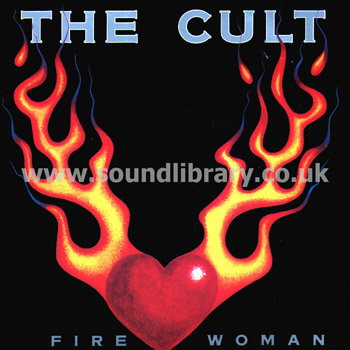 The Cult Fire Woman UK Issue 7" Beggars Banquet BEG 228 Front Sleeve Image