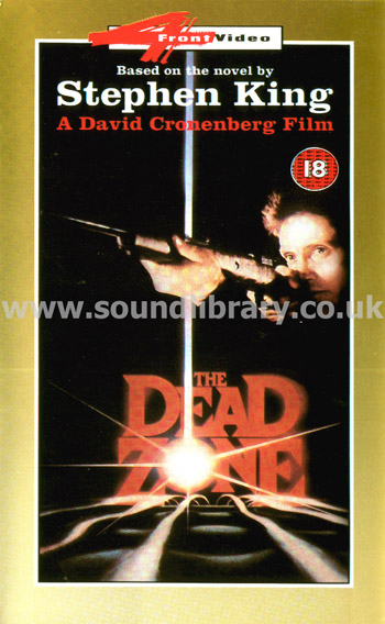 The Dead Zone Martin Sheen VHS PAL Video Polygram (4 Front Video) 0858823 Front Inlay Sleeve