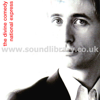 The Divine Comedy National Express UK Issue Card Sleeve CDS Setanta SETCDA069 Front Card Sleeve