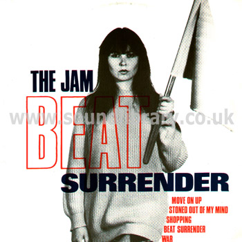 The Jam Beat Surrender UK Issue 12" Polydor POSPX 540 Front Sleeve Image