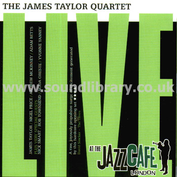 The James Taylor Quartet Live At The Jazz Café London UK CD Real Self Records RS 4321 Front Inlay Image