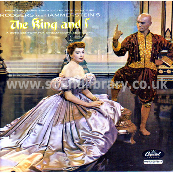 The King And I Deborah Kerr Yul Brynner UK Issue Stereo LP Capitol SLCT 6108 Front Sleeve Image