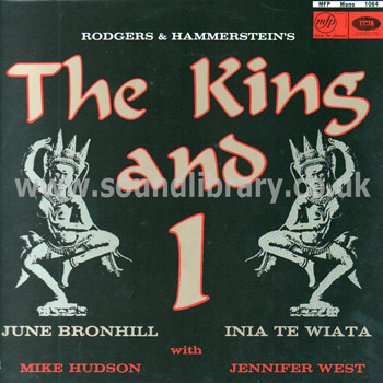 The King And I June Bronhill UK LP Music For Pleasure MFP 1064 Front Sleeve Image