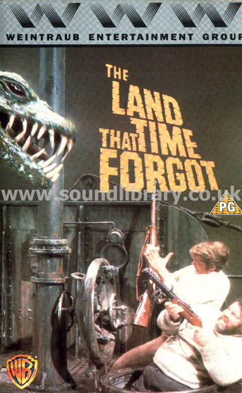 The Land That Time Forgot Doug McClure VHS PAL Video Warner Home Video WTB 38017 Front Inlay Sleeve