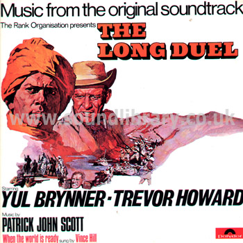 The Long Duel Patrick John Scott UK Issue Stereo LP Polydor 583 014 Front Sleeve Image