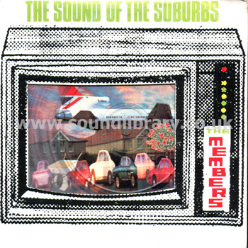 The Members The Sound Of The Suburbs UK Issue 7" Virgin VS242 Front Sleeve Image