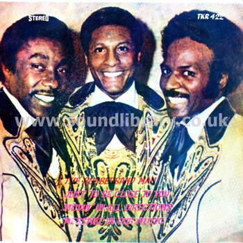 The Commodores People's Choice The O'Jays Thailand 7" EP Royalsound TKR 422 Front Sleeve Image