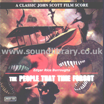 The People That Time Forgot John Scott USA Issue CD JOS Records JSCD 132 Front Inlay Image