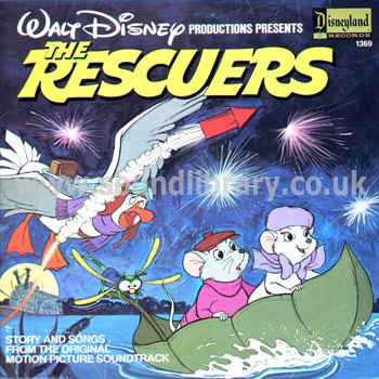 The Rescuers Bob Newhart USA LP Front Sleeve Image