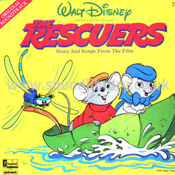 The Rescuers - Story And Songs From The Film Artie Butler UK Issue Stereo LP Front Sleeve Image
