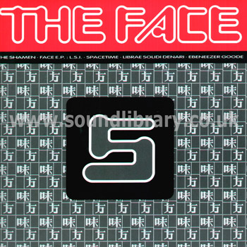 The Shamen The Face E.P. UK Issue 12" One Little Indian FACE 112 Front Sleeve Image