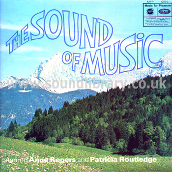 The Sound Of Music Patricia Routledge UK Issue Stereo LP Music For Pleasure MFP 1255 Front Sleeve Image
